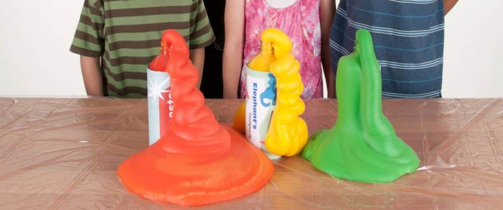 Elephant Toothpaste Exploding Science Experiment