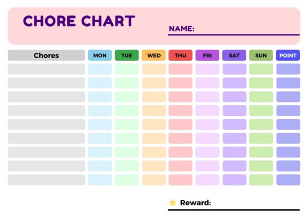 10 Best Chore Charts For 5-Year-Olds (Free Printable Templates ...