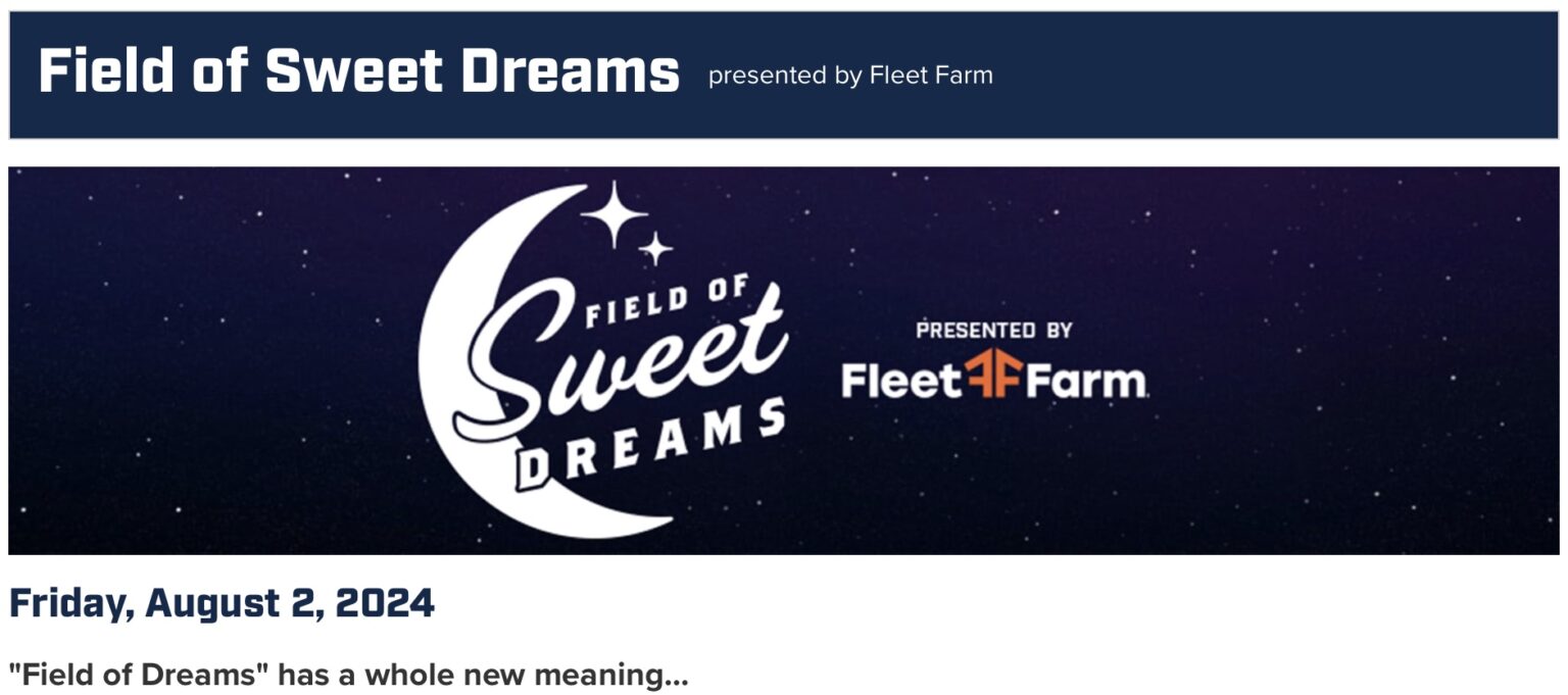 MKE Brewers Field of Sweet Dreams 2024 Milwaukee With Kids