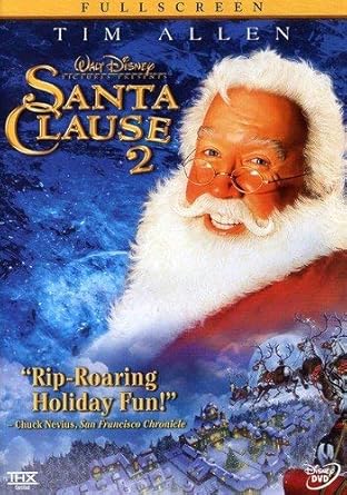 Movie cover of “The Santa Clause 2” – Santa’s journey to find love and keep Christmas magic.