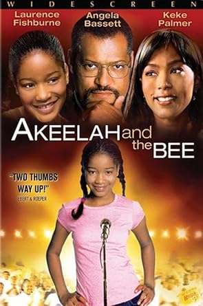Movie cover of “Akeelah and the Bee” – inspirational story about hard work and confidence.