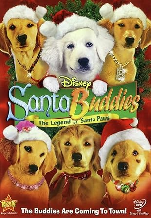 Movie cover of “Santa Buddies” – puppy-filled adventure to save Christmas.