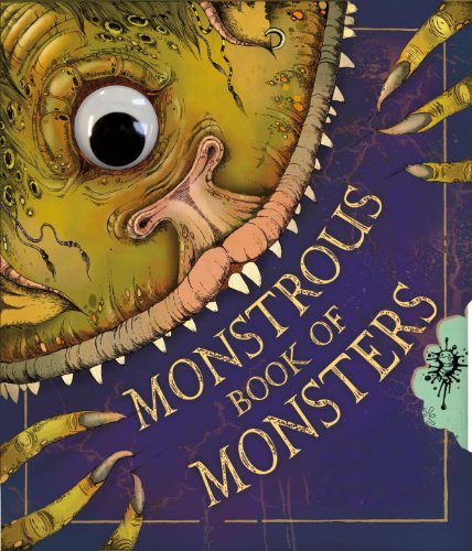 Book cover of "The Monstrous Book of Monsters" by Libby Hamilton – anthology featuring various creatures and supernatural beings