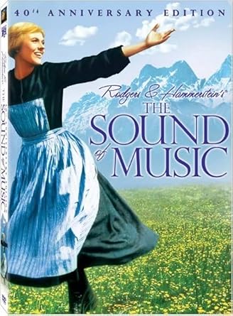 Movie cover of “The Sound of Music” – musical about family, courage, and hope.