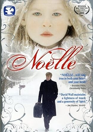 Movie cover of “Noelle” – modern holiday tale about Santa’s daughter saving Christmas.
