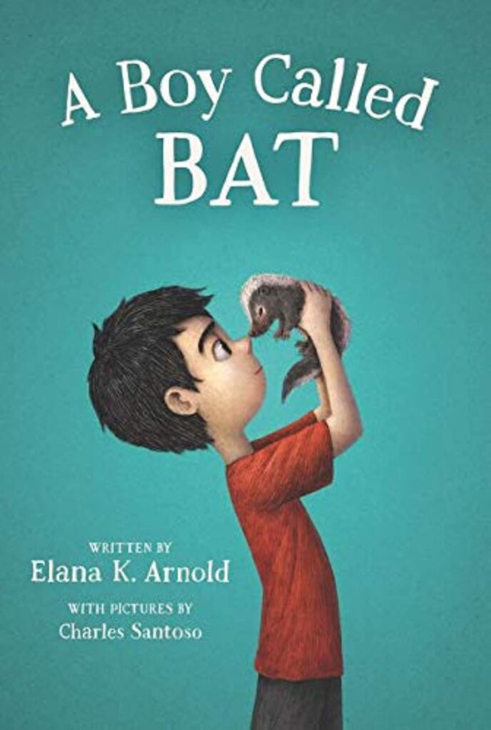 Book cover of “A Boy Called Bat” by Elana K. Arnold – heartwarming story about family and animals.