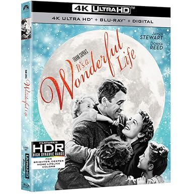 Movie cover of “It’s a Wonderful Life” – classic story about the value of life and community.