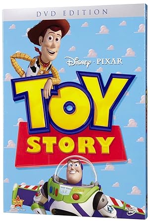 Movie cover of “Toy Story” – animated story about friendship and growing up.