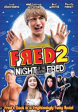 Movie cover of “Fred 2: Night of the Living Fred” – a kid’s humorous vampire mystery.