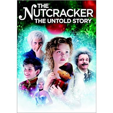 Movie cover of “The Nutcracker in 3D” – reimagined holiday fantasy of the Nutcracker tale.