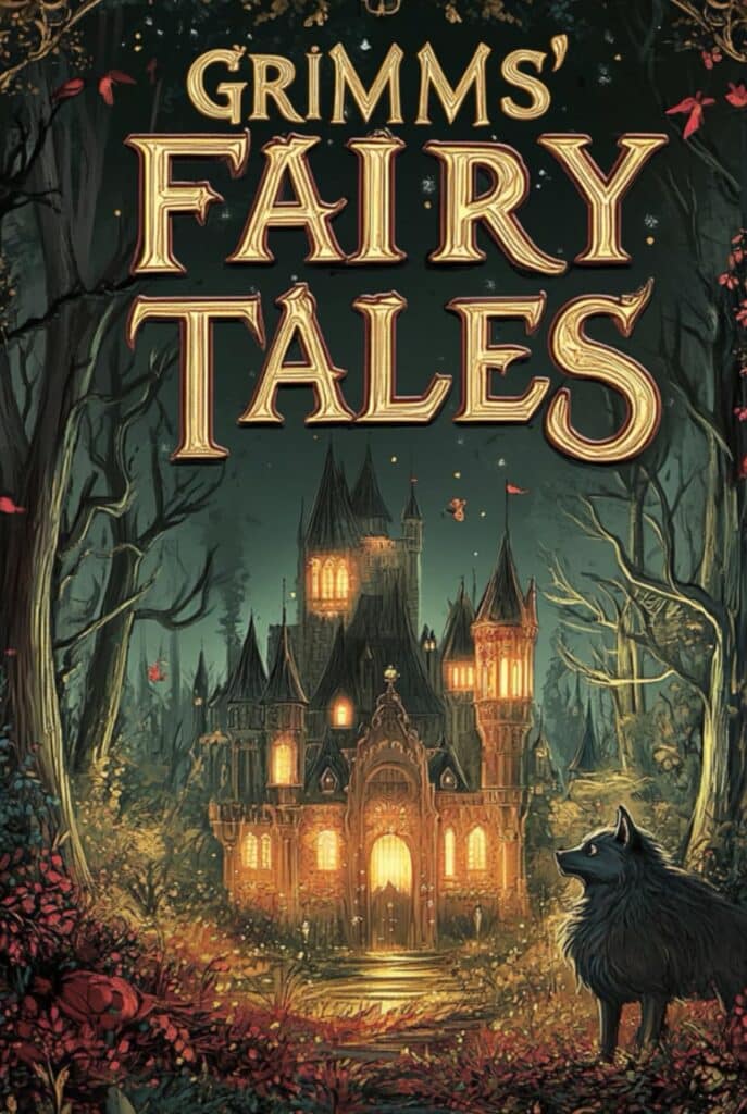 Book cover of “Grimm’s Fairy Tales” by The Brothers Grimm – classic fairy tales with timeless lessons.