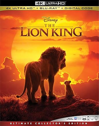 Movie cover of “The Lion King” – animated classic about courage and identity.