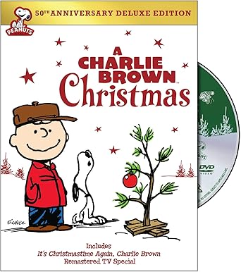 Movie cover of “A Charlie Brown Christmas” – classic Peanuts holiday special about finding meaning.