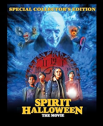 Movie cover of “Spirit Halloween: The Movie” – kid adventure set in a haunted Halloween store with mild spooky moments.