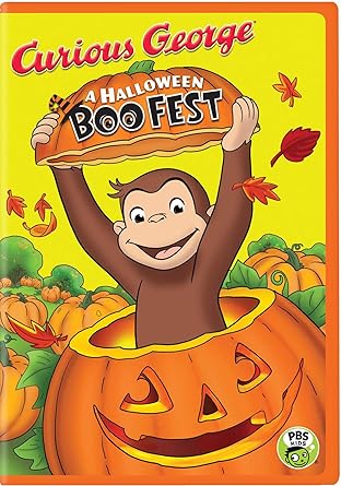 Movie cover of “Curious George: A Halloween Boo Fest” – fun Halloween mischief with a curious monkey.
