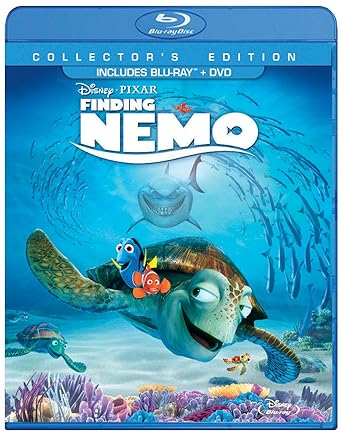 Movie cover of “Finding Nemo” – animated ocean adventure about family and courage.