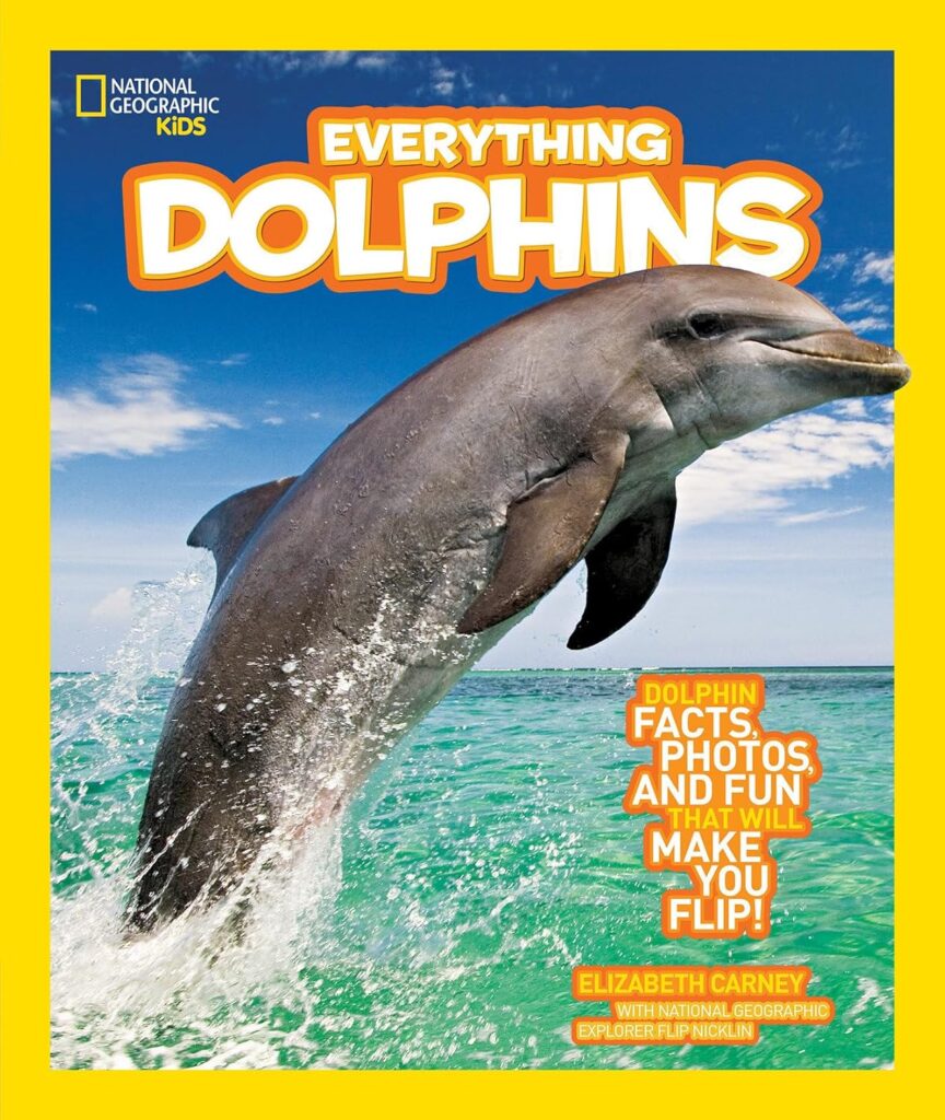 A National Geopgraphic Kids magazine cover about dolphins