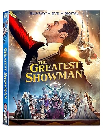 Movie cover of “The Greatest Showman” – musical about creativity and perseverance.