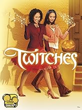 Movie cover of “Twitches” – twin witches combine magic and family bonds.