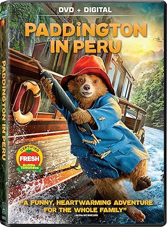 Movie cover of “Paddington in Peru” – heartwarming adventure about family and culture.