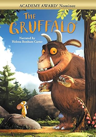 Movie cover of “The Gruffalo” – animated story about imagination and courage.