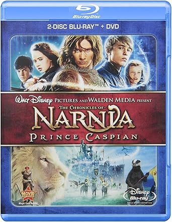 Movie cover of “The Chronicles of Narnia: Prince Caspian” – fantasy adventure about courage and loyalty.