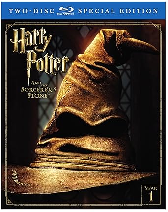 Movie cover of “Harry Potter & The Sorcerer’s Stone” – a magical journey begins at Hogwarts School of Witchcraft and Wizardry.