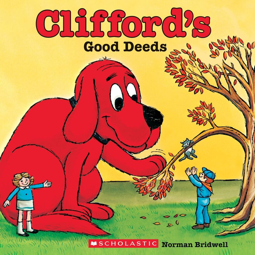 Book cover of “Clifford the Big Red Dog” by Blaise Hemingway – lovable dog’s adventures teaching friendship.