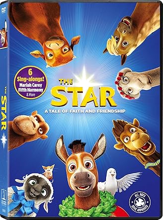 Movie cover of “The Star” – animated retelling of the first Christmas through animal friends.