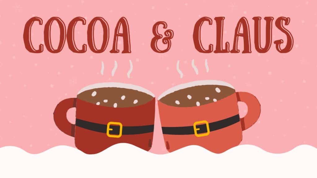 Cocoa & Santa Claus Christmas event at Betty Brinn Children's Museum in Milwaukee, Wisconsin