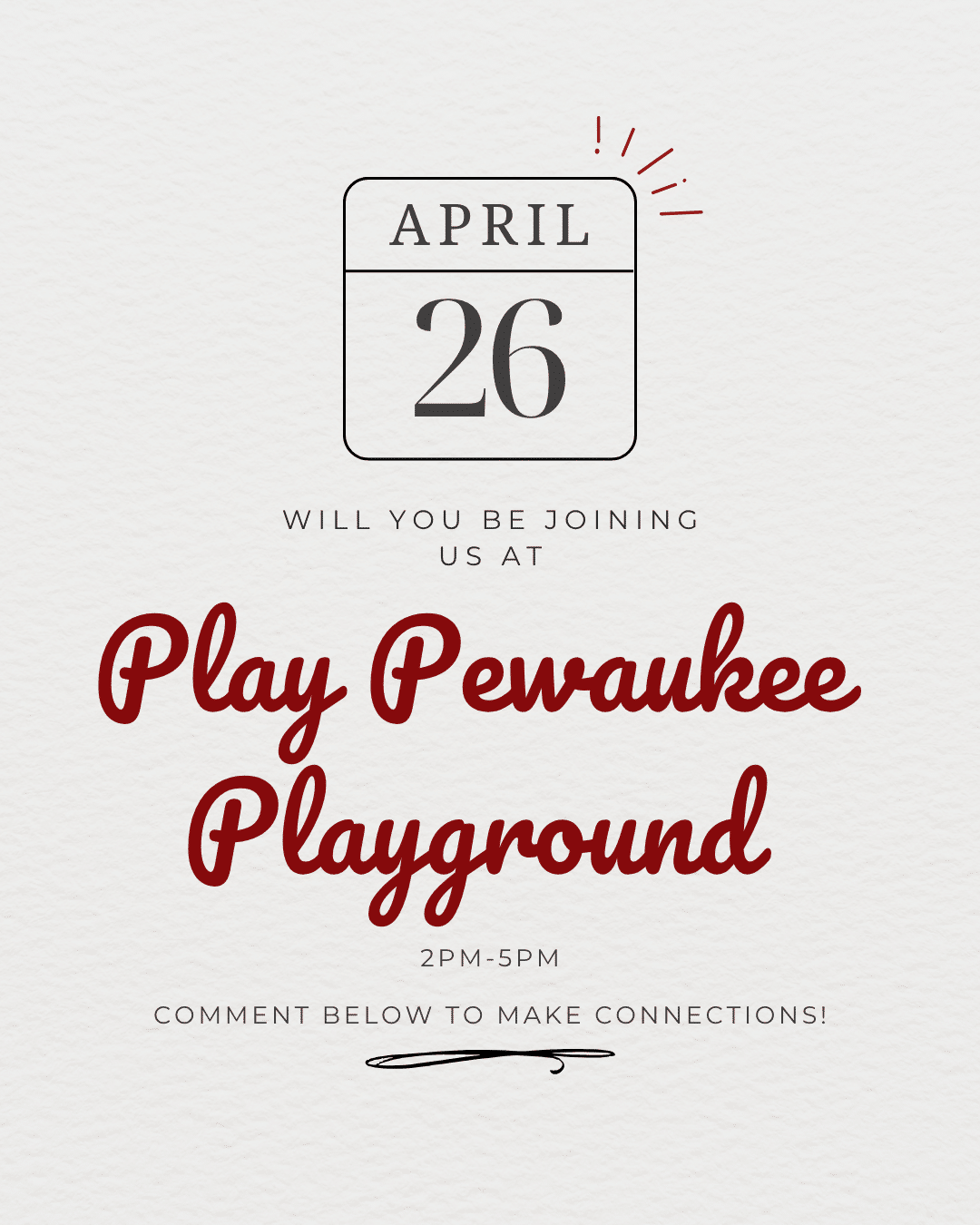 Copy of Red Beige Calendar Date Christmas Market Event Instagram Post