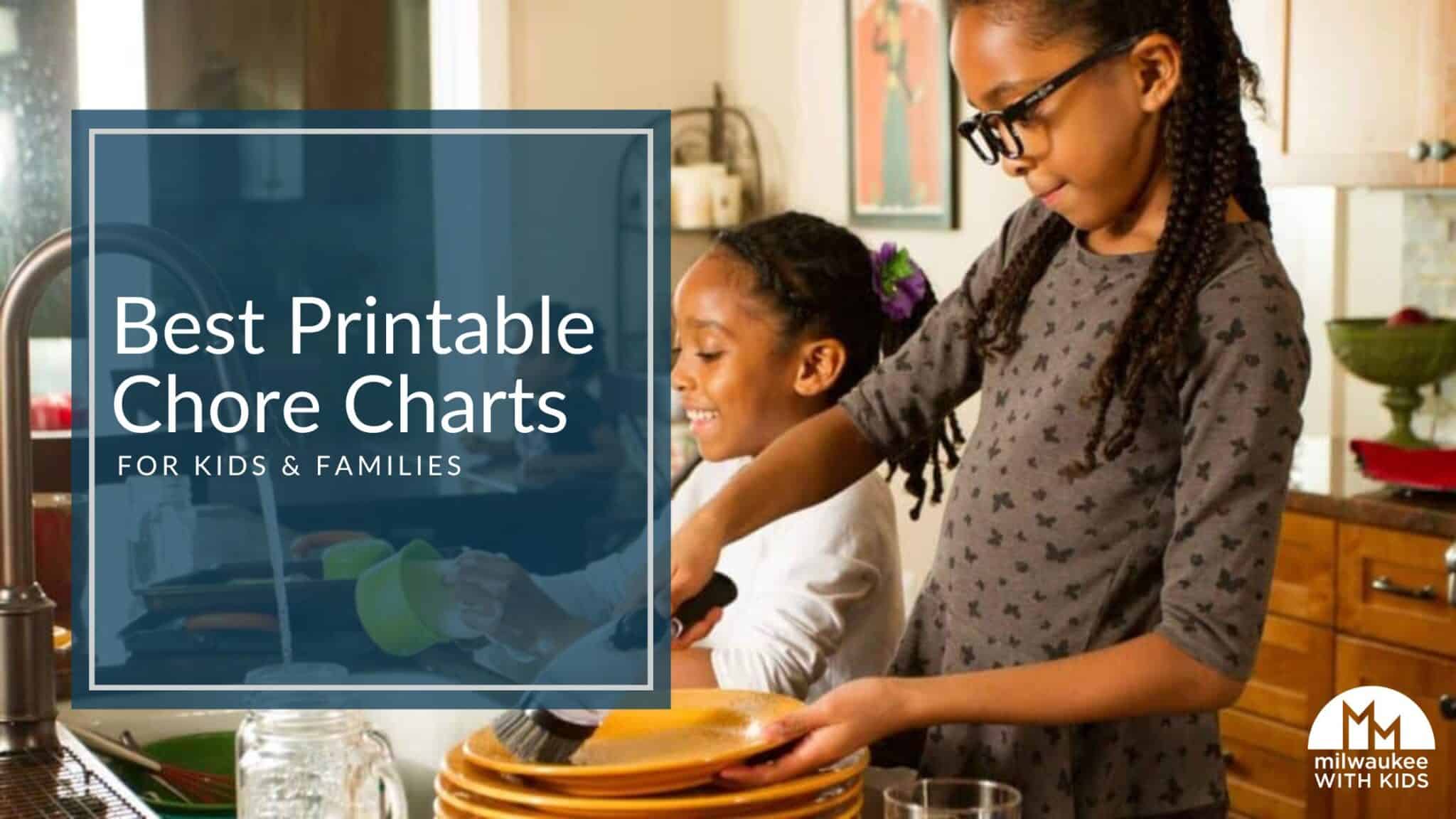 25 Free Printable Chore Charts for Kids (2025)