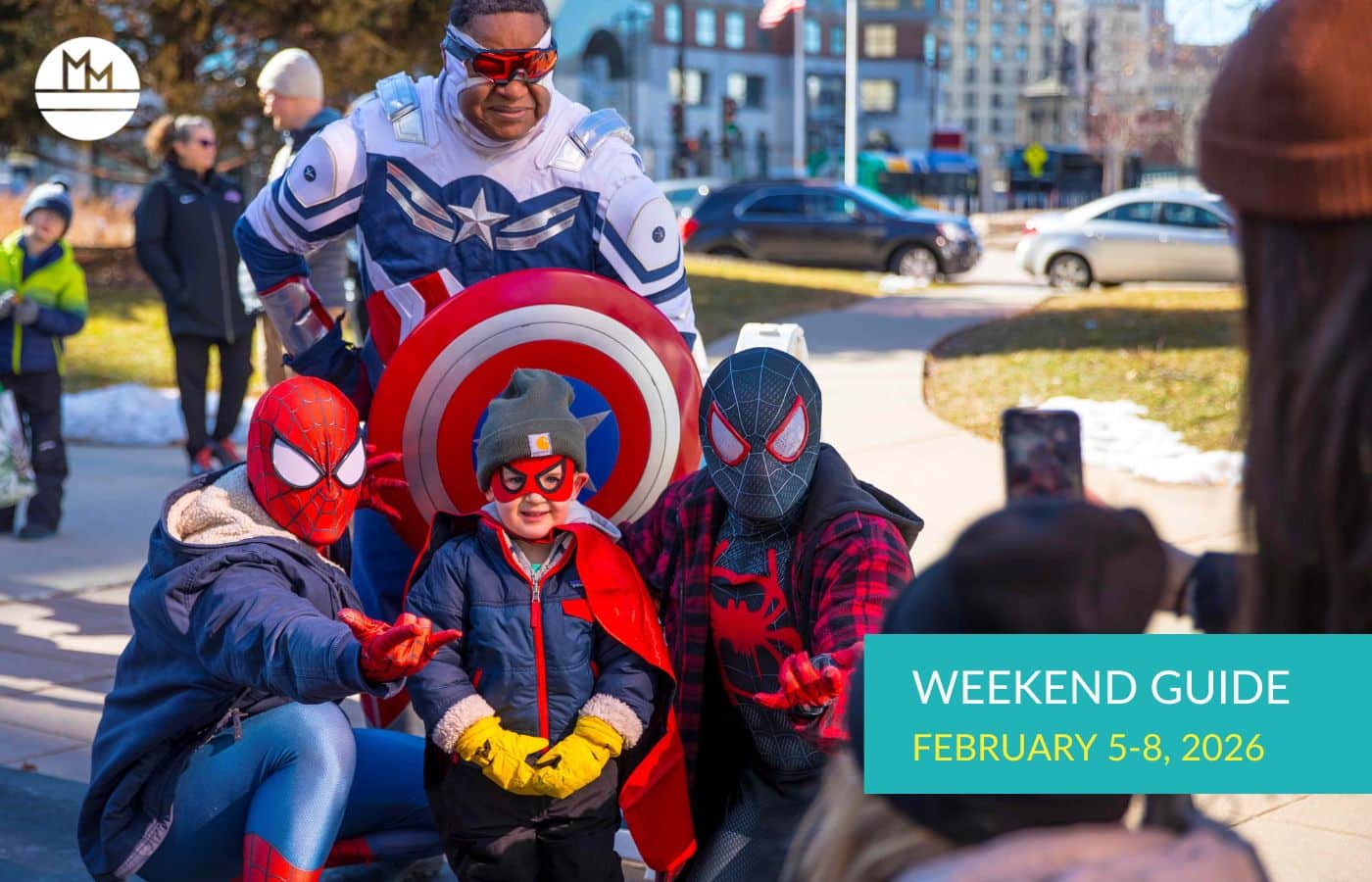 WEEKEND GUIDE (64) Downtown Ice CAPE-ades at Red Arrow Park Slice of Ice Weekend Guide for Milwaukee Wisconsin