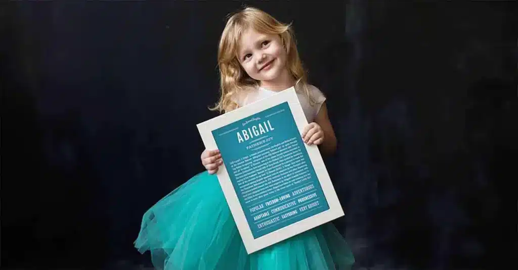 Name art print celebrating a child becoming a big sister