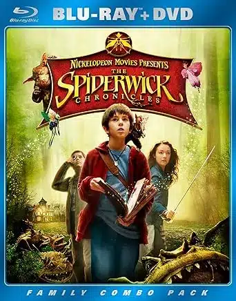 Movie cover of “The Spiderwick Chronicles” – fantasy adventure of kids protecting a magical world and family.