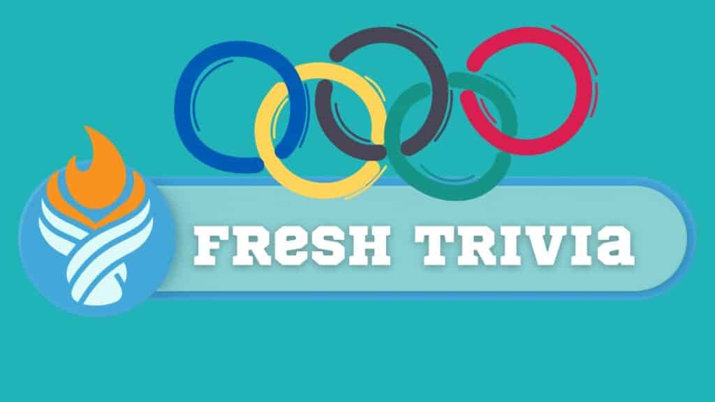 Olympic torch and Olympic rings - Middle School trivia questions from 2025