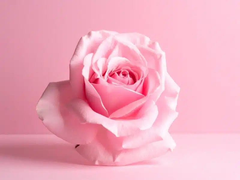 A delicate pink rose symbolizing baby names inspired by the timeless flower