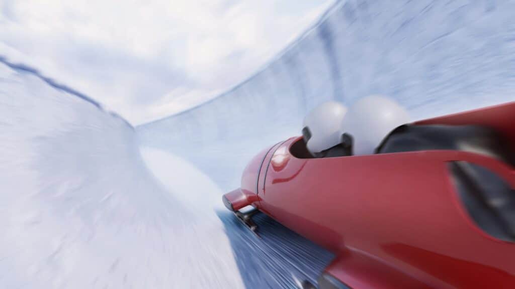 Two bobsleigh players - winter Olympics trivia questions for kids